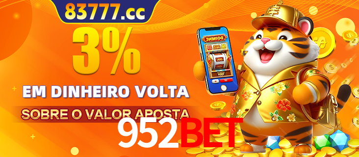 Promoção para baixar e instalar o aplicativo do cassino 952BET. O banner oferece uma recompensa de R1aR1aR8, com a imagem de uma cobra sobre moedas de ouro.